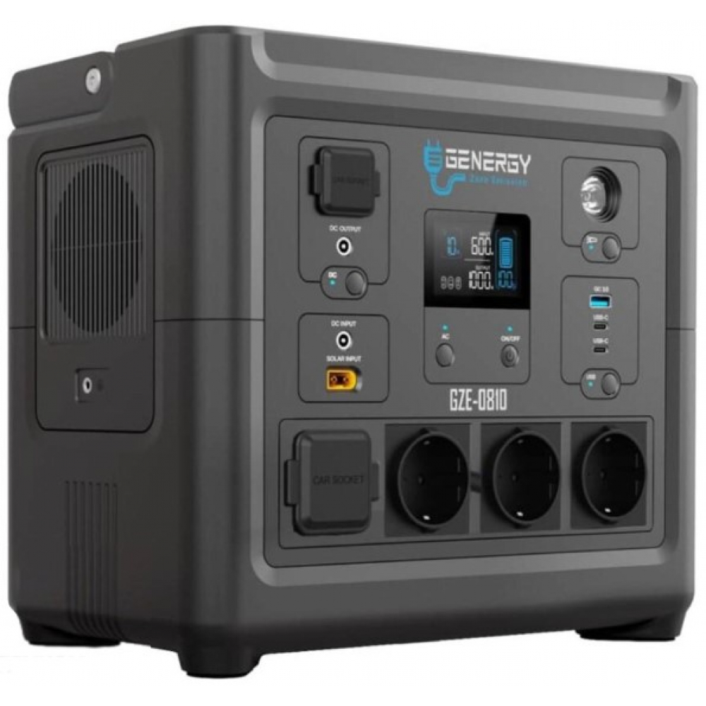 Портативна зарядна станція Genergy GZE-0810 Zero 1500W 835Wh