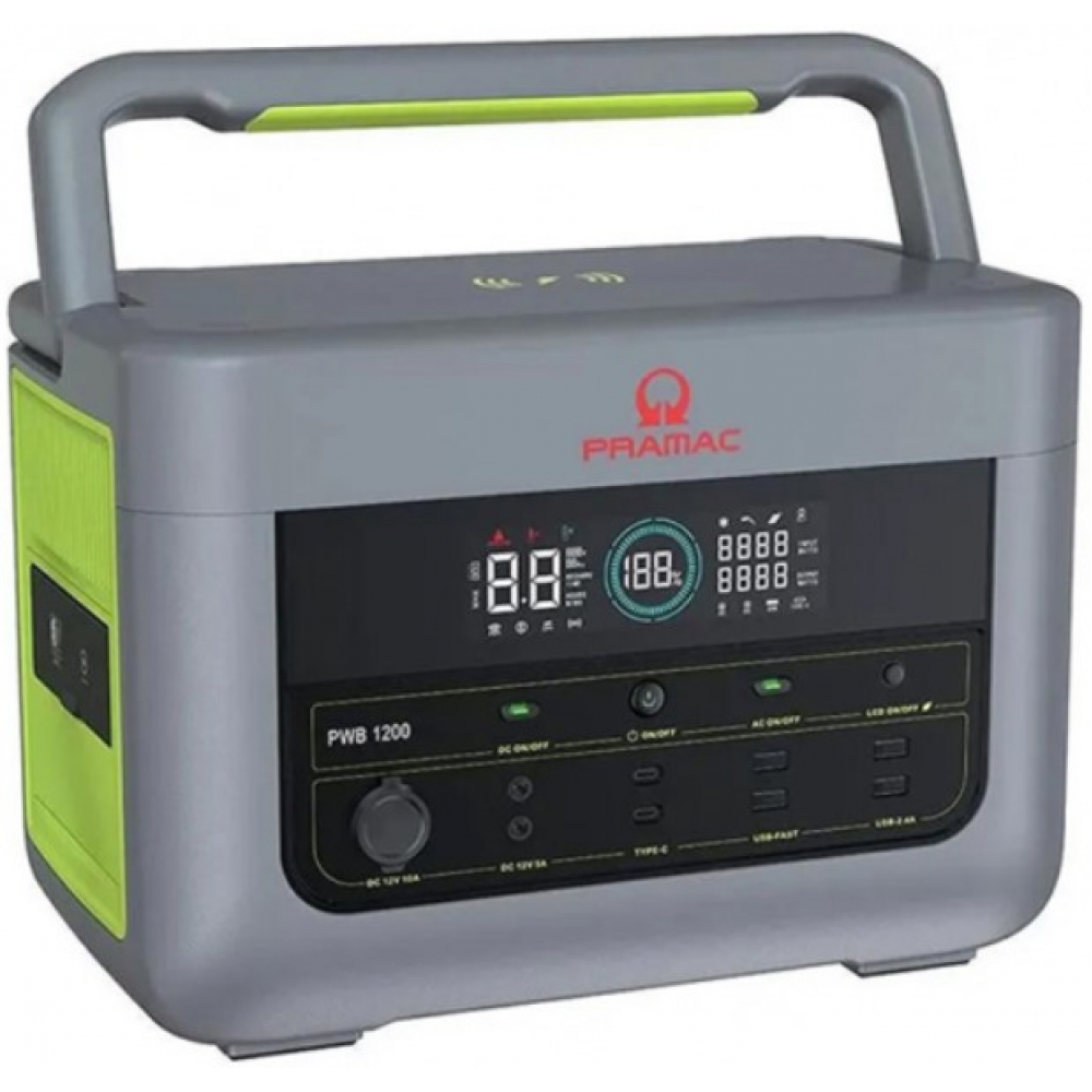 Портативна зарядна станція Pramac PWB-1200 1200W 1075Wh