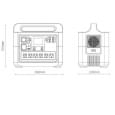 Портативна зарядна станція Genergy GZE-1210 Zero 1500W 1228Wh