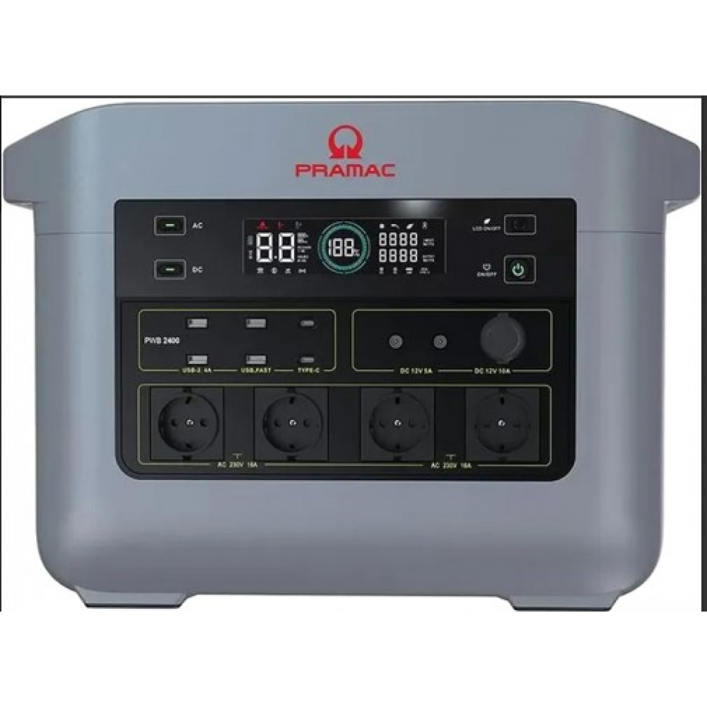 Портативная зарядная станция Pramac PWB-2400 2400W 2150Wh