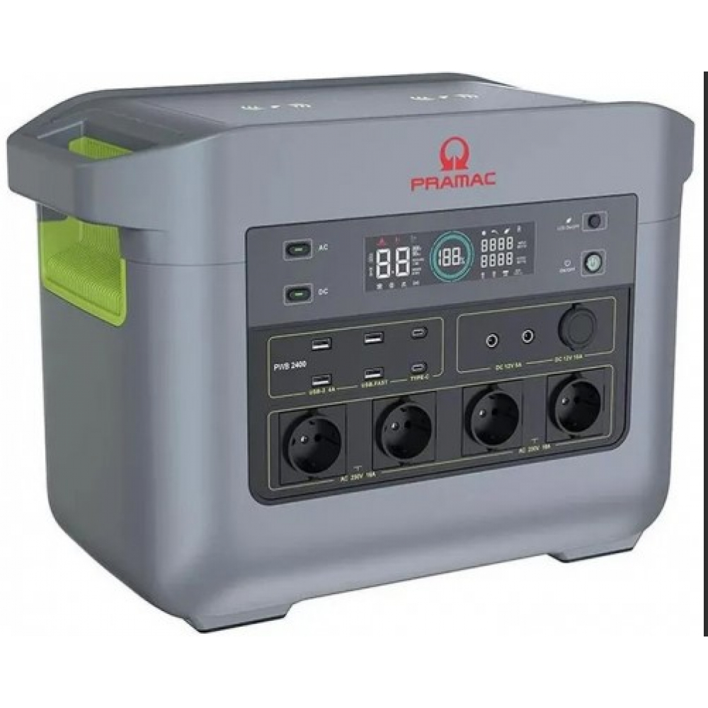 Портативная зарядная станция Pramac PWB-2400 2400W 2150Wh
