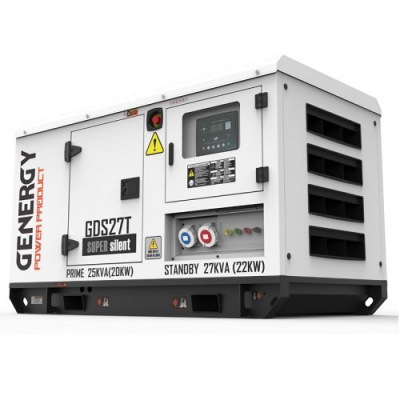 Дизельний генератор Genergy GDS27T (22 кВт)