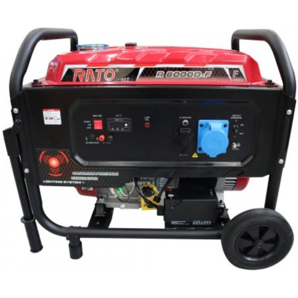 Бензиновый генератор Rato R6000D-F (6 кВт)