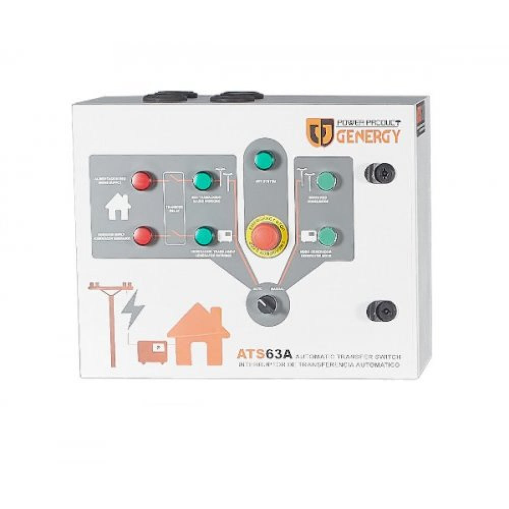 Автоматика для генераторов (АBP) Блок автоматического ввода резерва для генератора Genergy 400А