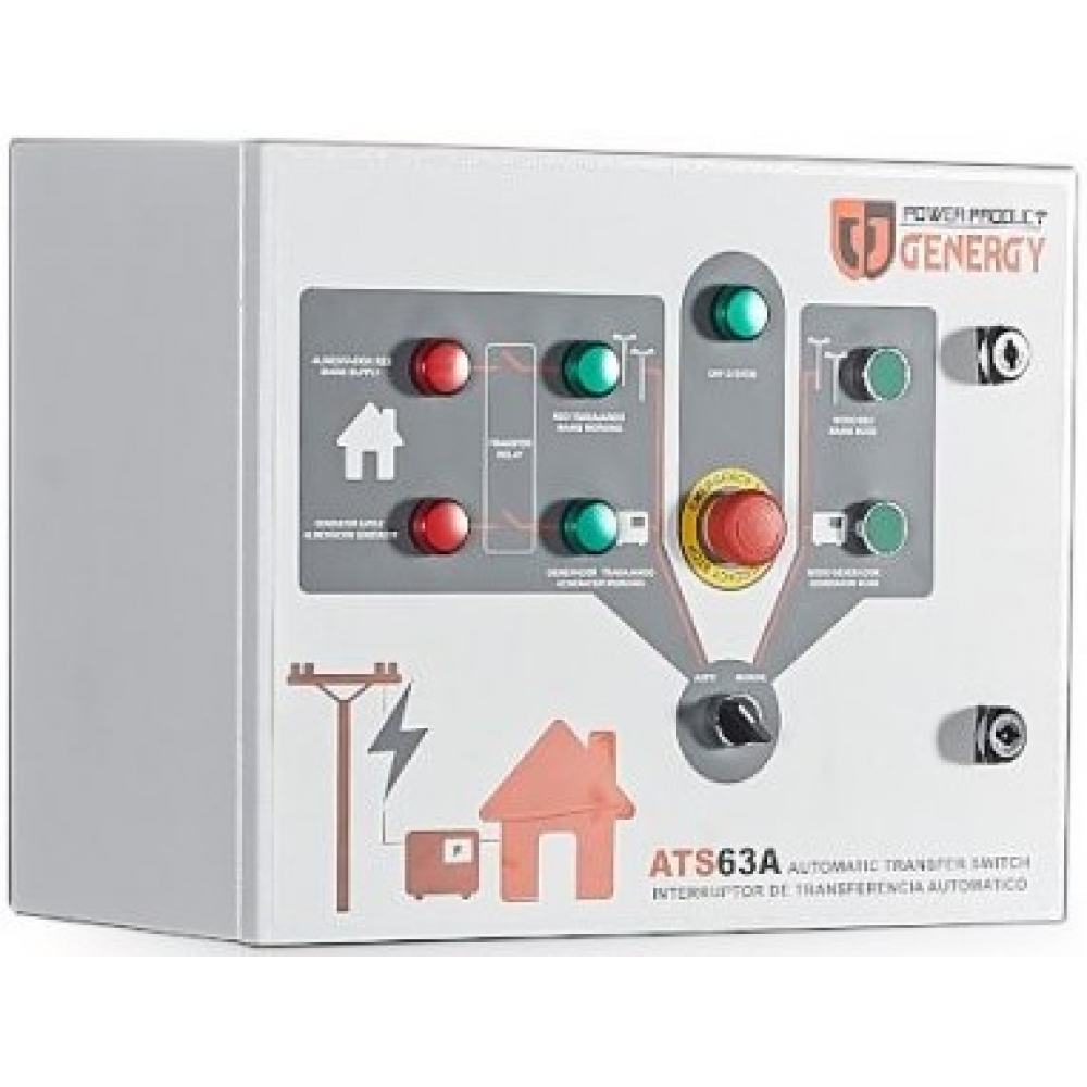 Автоматика для генераторов (АBP) Блок автоматического ввода резерва для генератора Genergy 400А