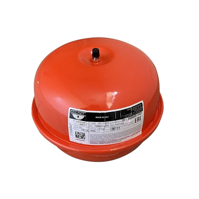 Расширительный бак Zilmet CAL-PRO 4 (3/4", 5 bar) (1300000400)
