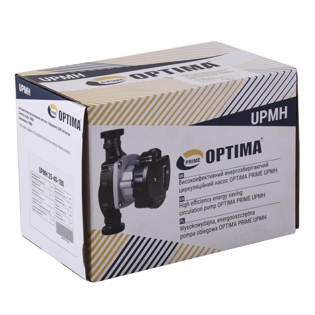 Циркуляционный насос Optima PRIME UPMH 25-40AUTO 180 мм + гайки