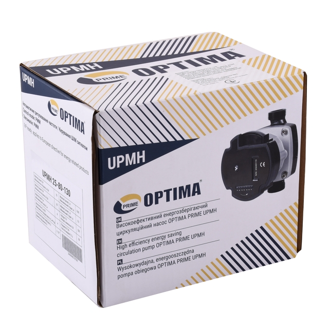 Циркуляционный насос Optima PRIME UPMH 25-80AUTO 130 мм + гайки