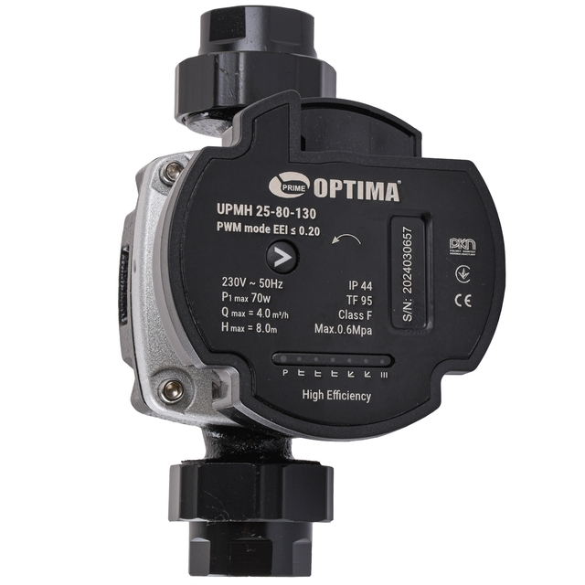 Циркуляционный насос Optima PRIME UPMH 25-80AUTO 130 мм + гайки