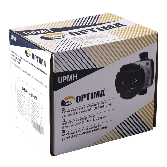 Циркуляційний насос Optima PRIME UPMH 25-60AUTO 130 мм + гайки