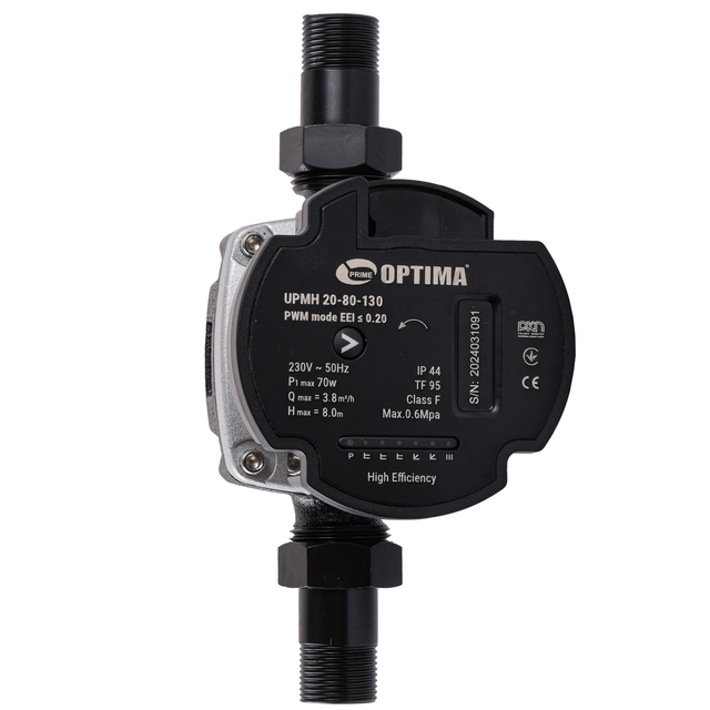 Циркуляционный насос Optima PRIME UPMH 20-80AUTO 130мм + гайки