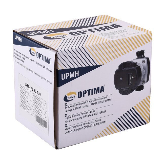 Циркуляционный насос Optima PRIME UPMH 20-80AUTO 130мм + гайки