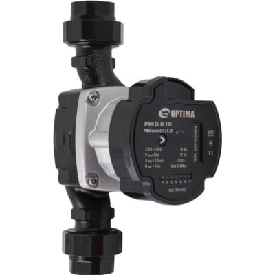 Циркуляційний насос Optima PRIME UPMH 25-60AUTO 180 мм + гайки