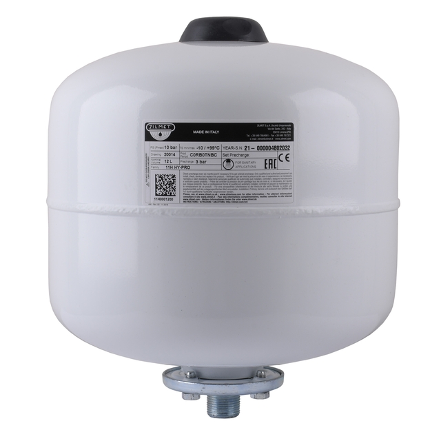 Гідроакумулятор Zilmet HY-PRO 12 (3/4″ 10 bar) ( 11H0001200 )