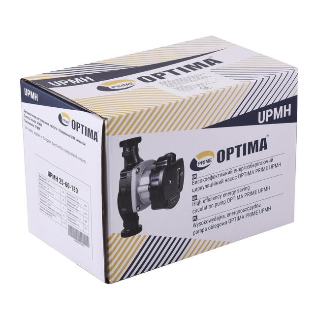 Циркуляційний насос Optima PRIME UPMH 25-60AUTO 180 мм + гайки