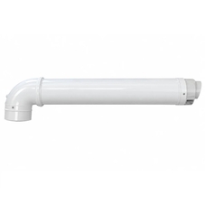 Ariston 1000 мм, ø 60/100 з коліном