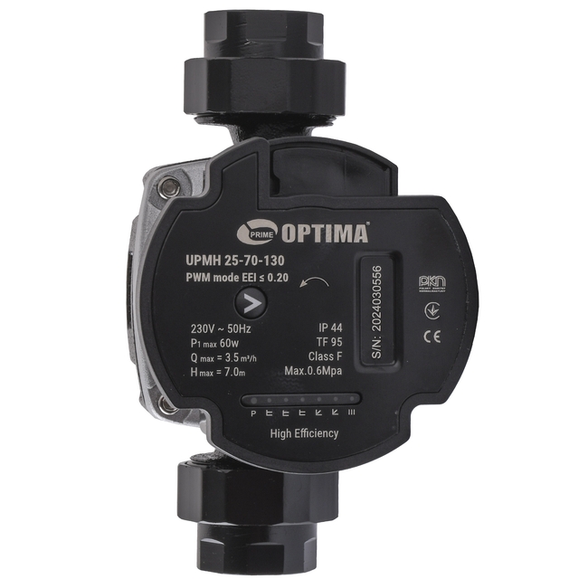 Циркуляційний насос Optima PRIME UPMH 25-70AUTO 130 мм + гайки
