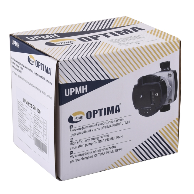 Циркуляційний насос Optima PRIME UPMH 25-70AUTO 130 мм + гайки