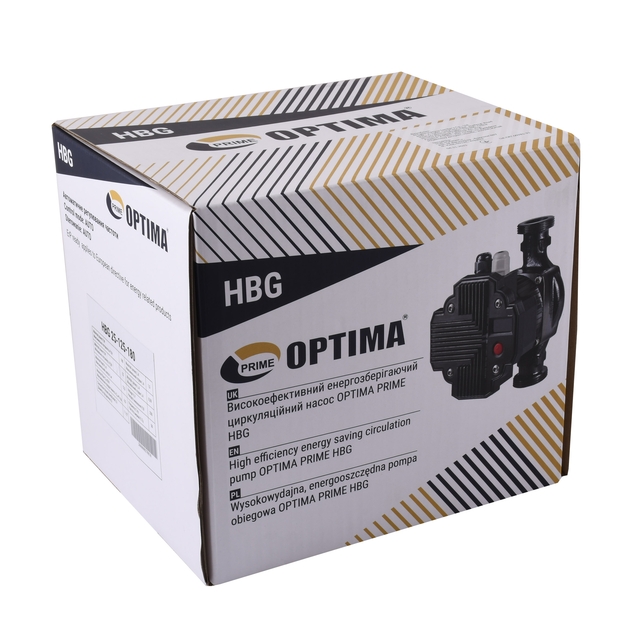 Циркуляционный насос Optima PRIME HBG 25-125AUTO 180мм
