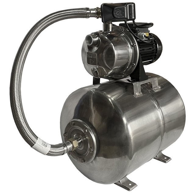 Насосная станция Saer TRX-5 PL ss – 50л нерж. (насос M-99-N PL нерж. 0,75кВт)