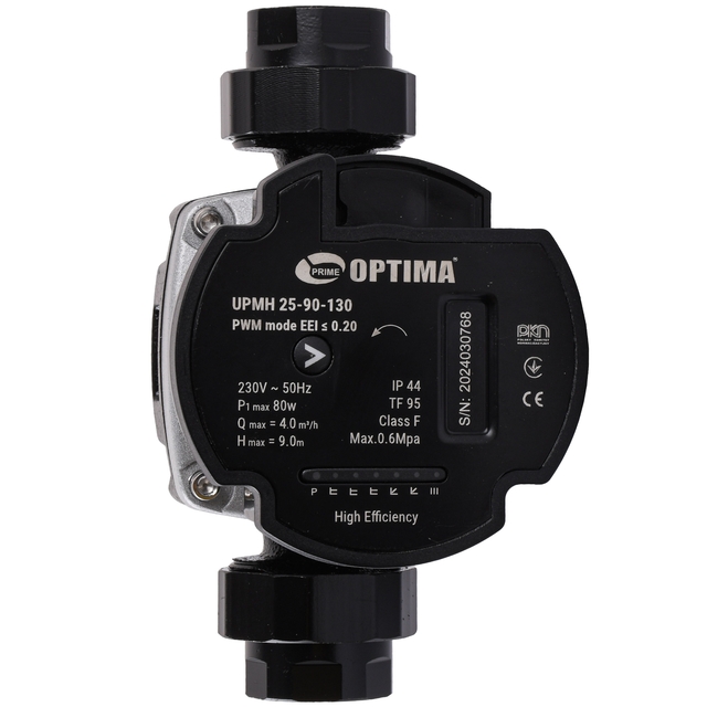 Циркуляционный насос Optima PRIME UPMH 25-90AUTO 130мм + гайки