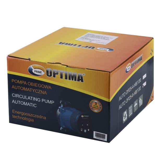 Циркуляційний насос Optima PRIME OP25-60AUTO 130 мм + гайки