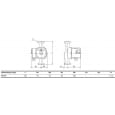 Циркуляционный насос Grundfos UPS25-60 130 мм+ гайки