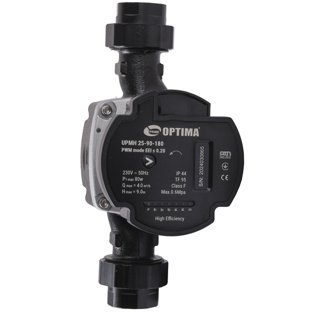 Циркуляційний насос Optima PRIME UPMH 25-90AUTO 180 мм + гайки