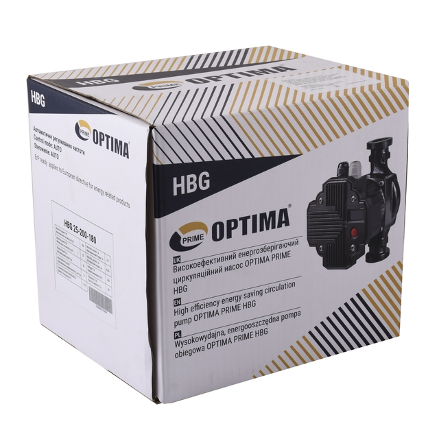 Циркуляційний насос Optima PRIME HBG 25-200AUTO 180 мм