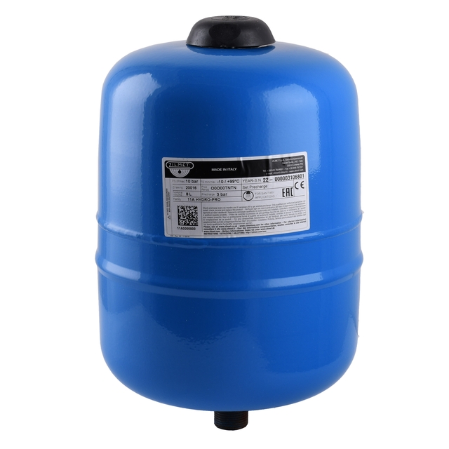 Гидроаккумулятор Zilmet HYDRO-PRO 8 (3/4", 10 bar) (11A0000800)