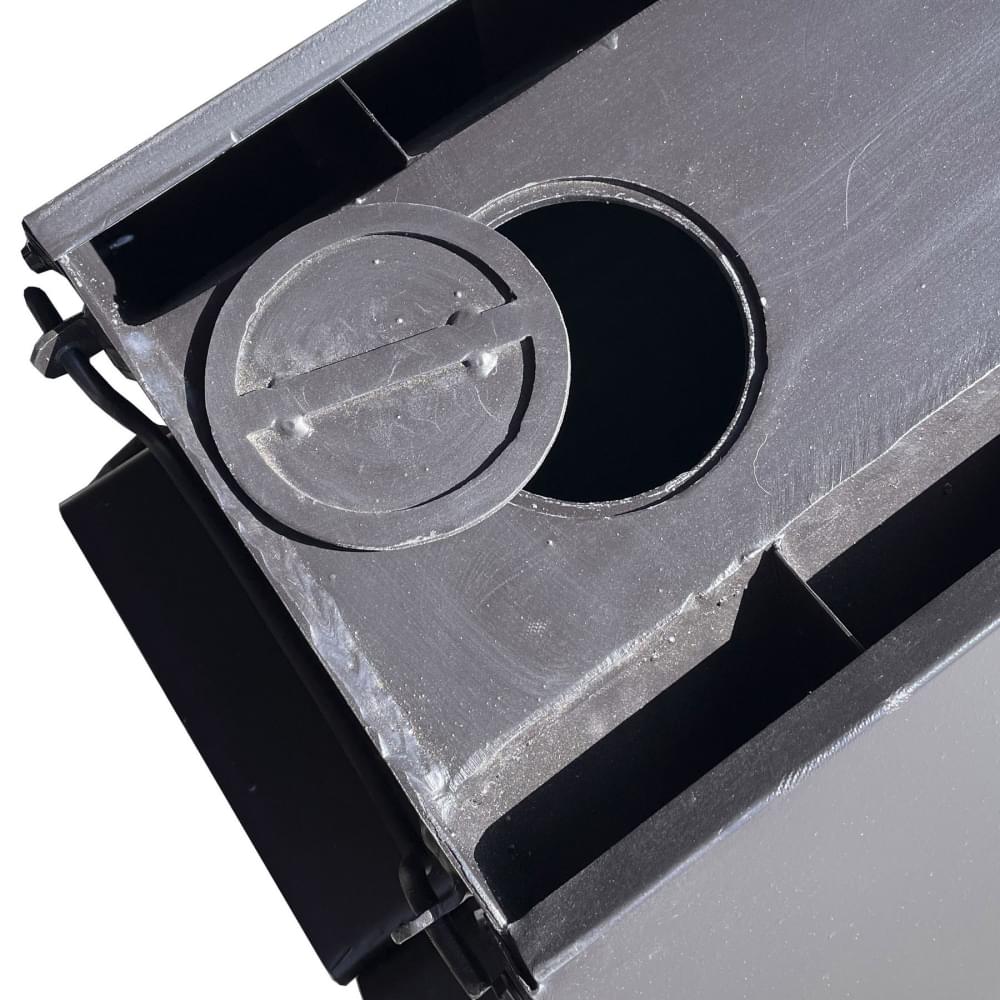 Котел твердотопливный  Unio ″Булерьян-1″ 4-10 кВт с варочной поверхностью