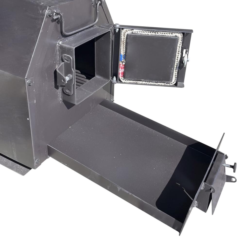 Котел твердотопливный  Unio ″Булерьян-1″ 4-10 кВт с варочной поверхностью