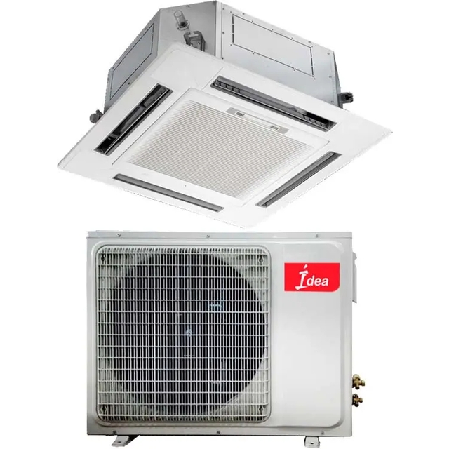 Кондиционер кассетный Idea ICC-48HR-SA1-BN1/IOU-48HR-SA1-BN1