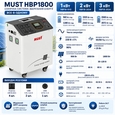 Комплект резервного живлення Must HBP18-3024 3kW 3,072kWh