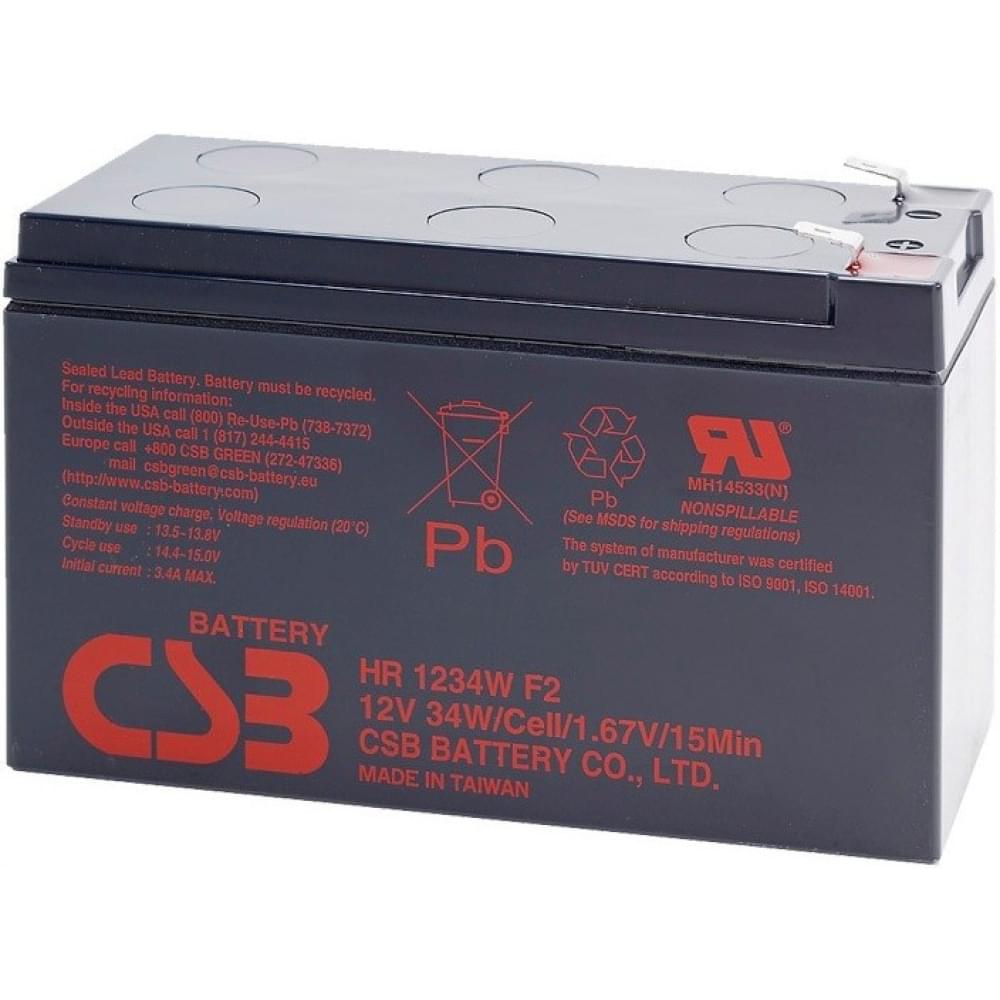 Аккумулятор CSB HR1234W AGM 12V 34W
