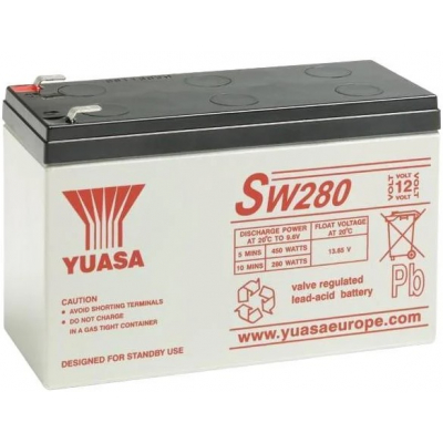 Акумулятор свинцево-кислотний (AGM) Yuasa SW280 AGM (12V 9Ah)