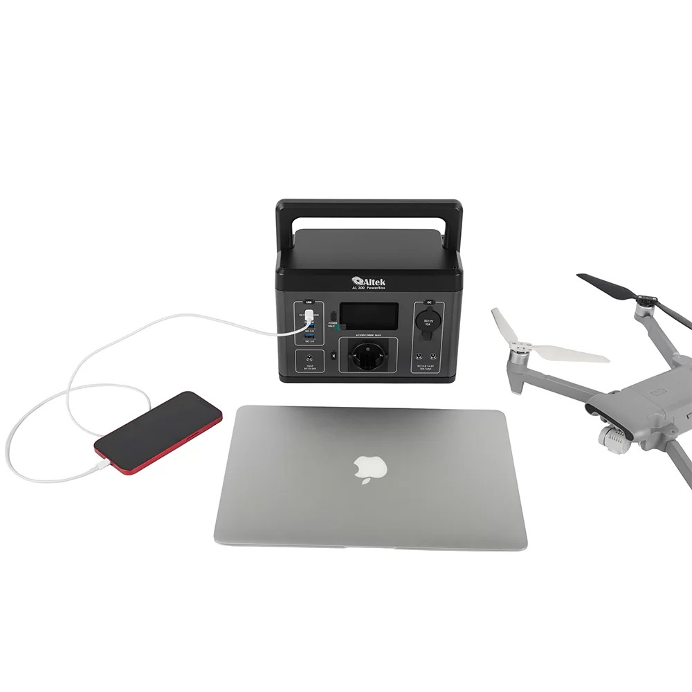 Портативная зарядная станция Altek AL 300 PowerBox 300W 296Wh
