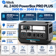 Зарядна станція Altek AL 2400 PowerBox PRO PLUS 2,4 кВт 2048 Вт/год LiFePO4