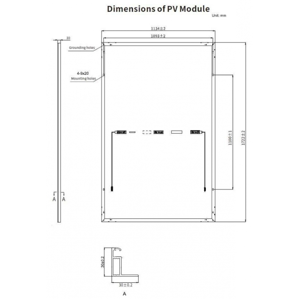 Солнечная панель стационарная Risen RSM108-10-435DG (full black) 435W