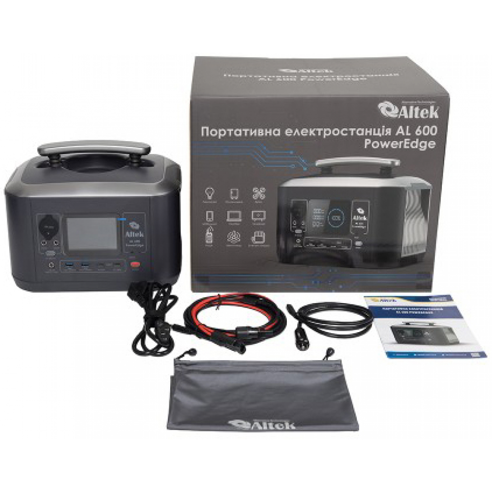 Портативна зарядна станція Altek AL 600 PowerEdge 600W 537,6Wh