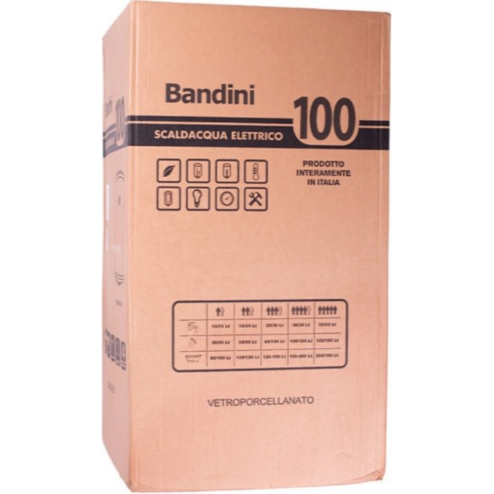Бойлер накопичувальний електричний Bandini Water Heaters SE 100