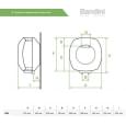 Бойлер накопичувальний електричний Bandini Water Heaters B 30