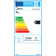 Бойлер накопичувальний електричний Midea D100-20ED6 (W) Prime Wi-Fi