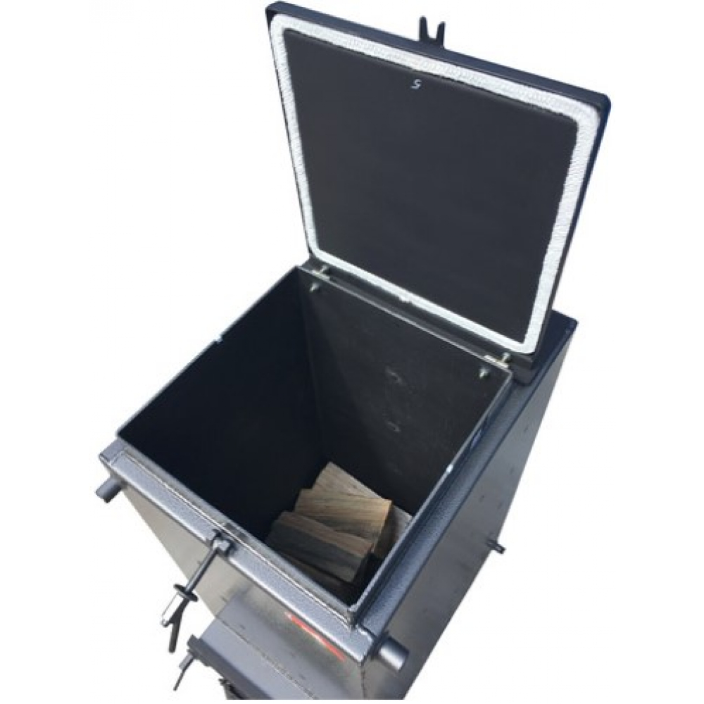 Котел твердотопливный длительного горения Zubr 10 кВт