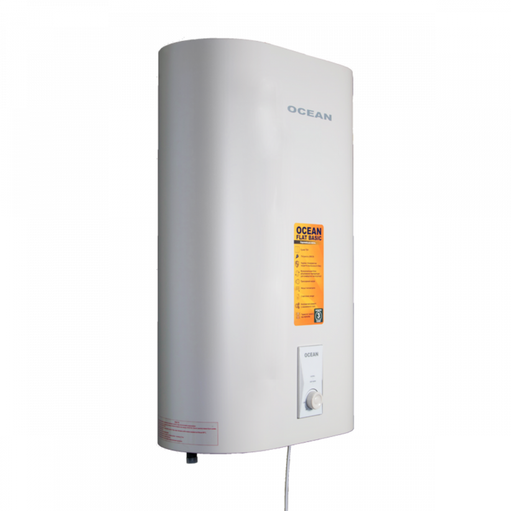 Бойлер накопичувальний електричний Ocean Flat RZB100M, ET+DT BASIC 100л