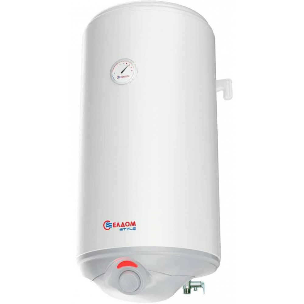 Бойлер накопичувальний електричний Eldom Style DRY 50 SLIM 2x0.8 kW 72267WD