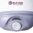 Бойлер накопичувальний електричний Eldom Style DRY 50 SLIM 2x0.8 kW 72267WD