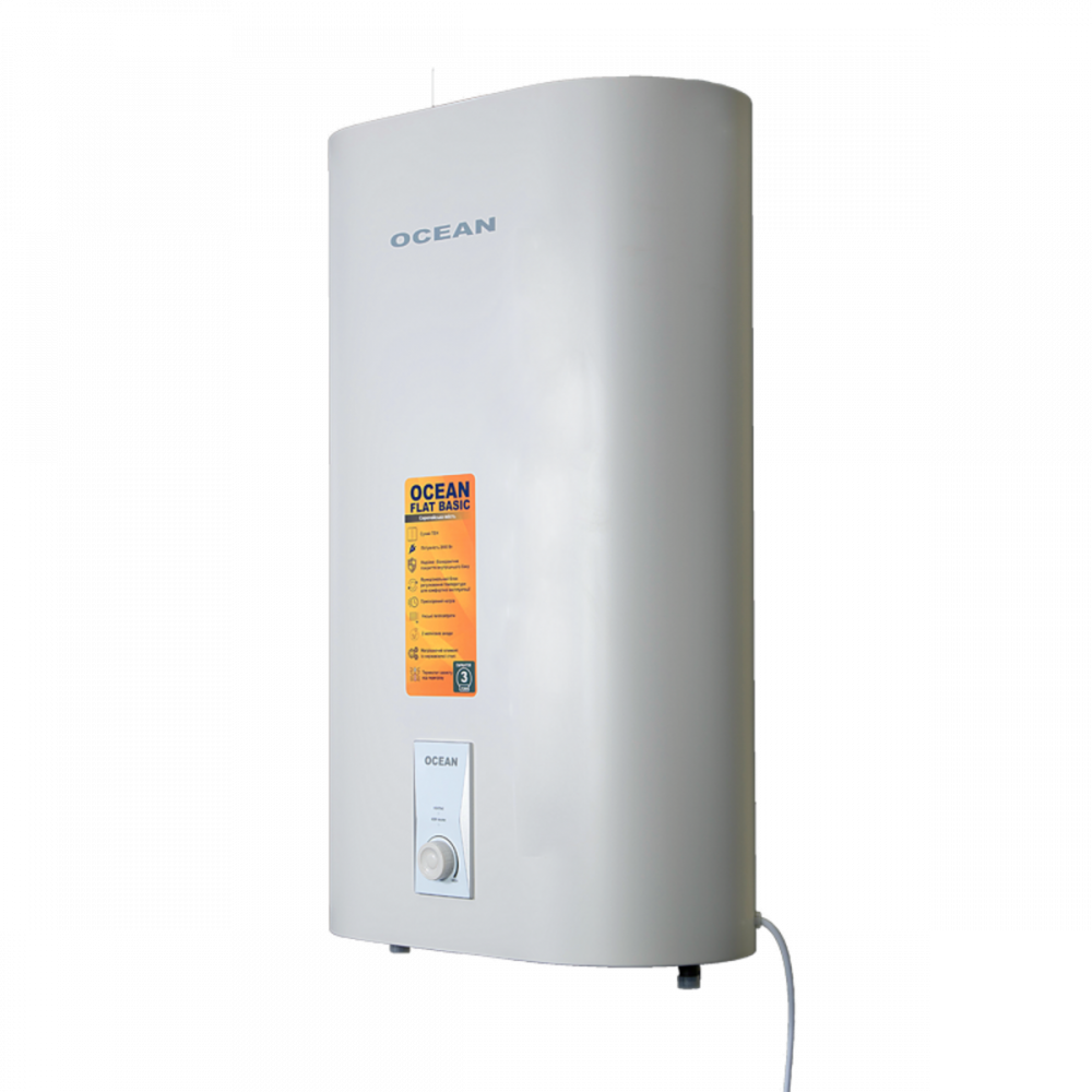 Бойлер накопичувальний електричний Ocean Flat RZB50M, ET+DT BASIC 50л