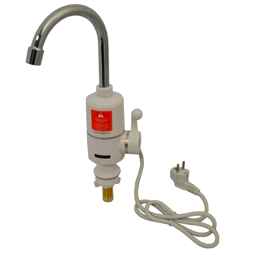 Проточный водонагреватель Grunhelm EWH-1X-3G