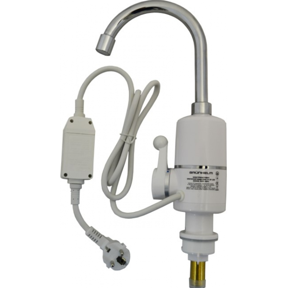 Проточный водонагреватель Grunhelm EWH-3F-LED